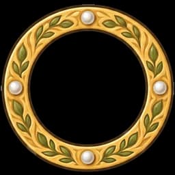 Gold frame