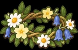 Spring flower crown