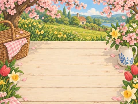 The cherry tree picnic
